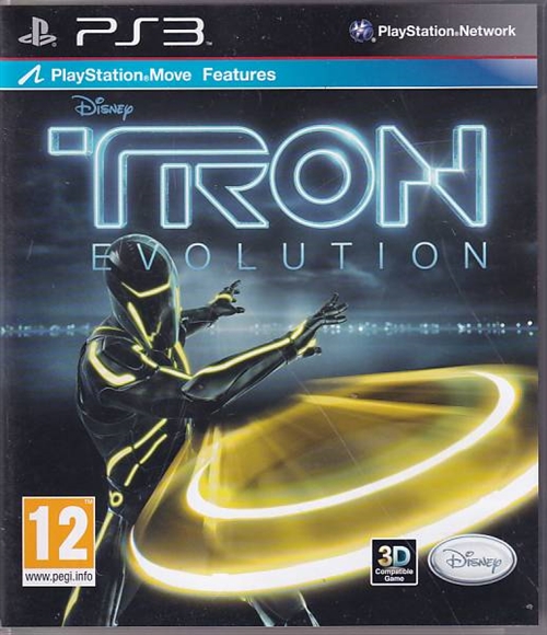 Disney Tron Evolution - PS3 (B Grade) (Genbrug)